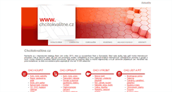 Desktop Screenshot of chcitokvalitne.cz